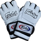 Fairtex Boxing Gloves MMA FGV12 White Black