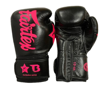 Booster X Fairtex Boxing Gloves BGVB3 Black Pink