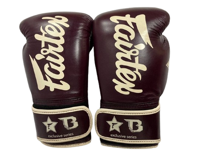 Booster X Fairtex Boxing Gloves BGVB3 Maroon Khaki