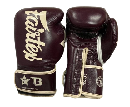 Booster X Fairtex Boxing Gloves BGVB3 Maroon Khaki