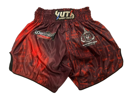 Fairtex Fight Shorts Dark Knight Red