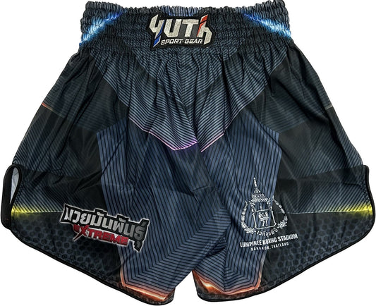 กางเกงมวยไทย Fairtex Fight สีดำสุดขีด