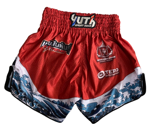 กางเกงขาสั้น Fairtex Fight Promotion Triumph Red