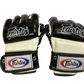 Fairtex MMA Gloves FGV17 Split Knuckles Black White