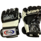 Fairtex MMA Gloves FGV17 Split Knuckles Black White