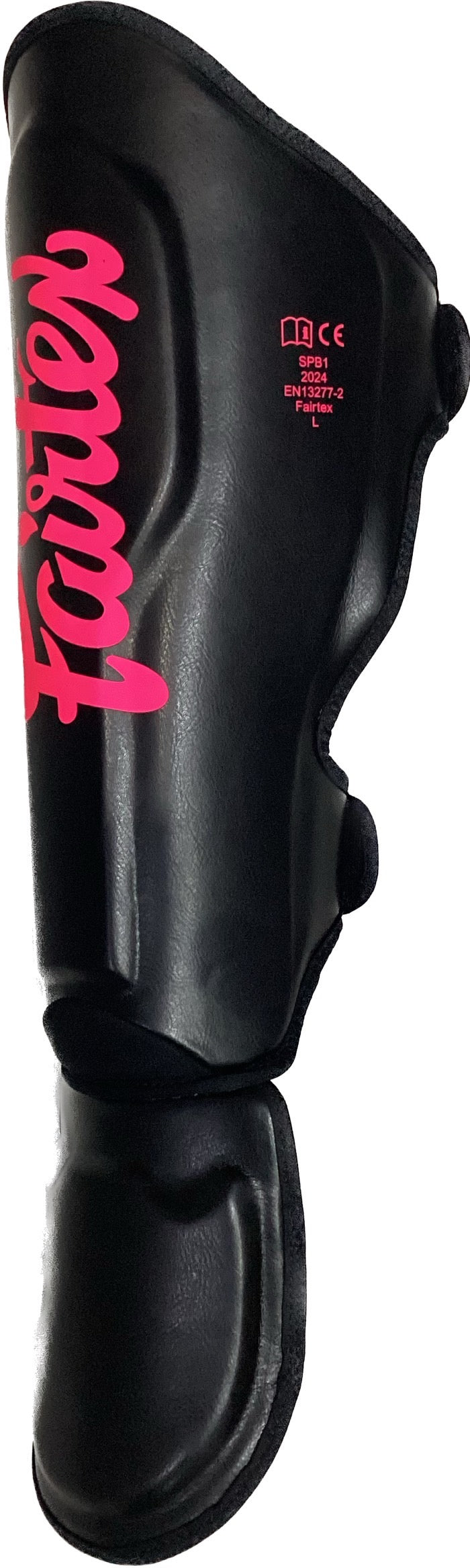 Fairtex Muay Thai Shin Guards SPB1 Black Pink