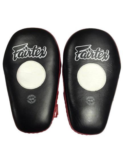 Fairtex Focus Mitts Pro Angular  FMV8 Black Red