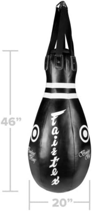 Fairtex Heavy Bag Sandbag HB10 Black