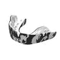 Opro Mouth Guard Camo Black White Silver Instant Custom Fit  Gen 5