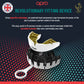 OPRO Mouth Guard Jaws Red White Gold Instant Custom Fit