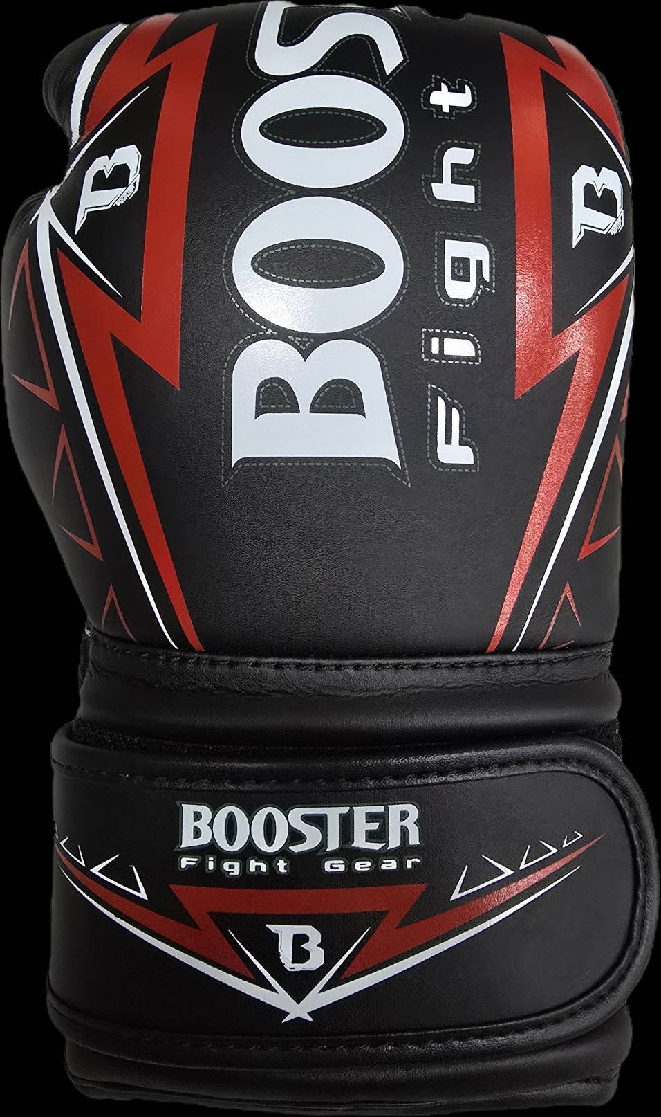 Booster Boxing Gloves WAR SERIES Black Red