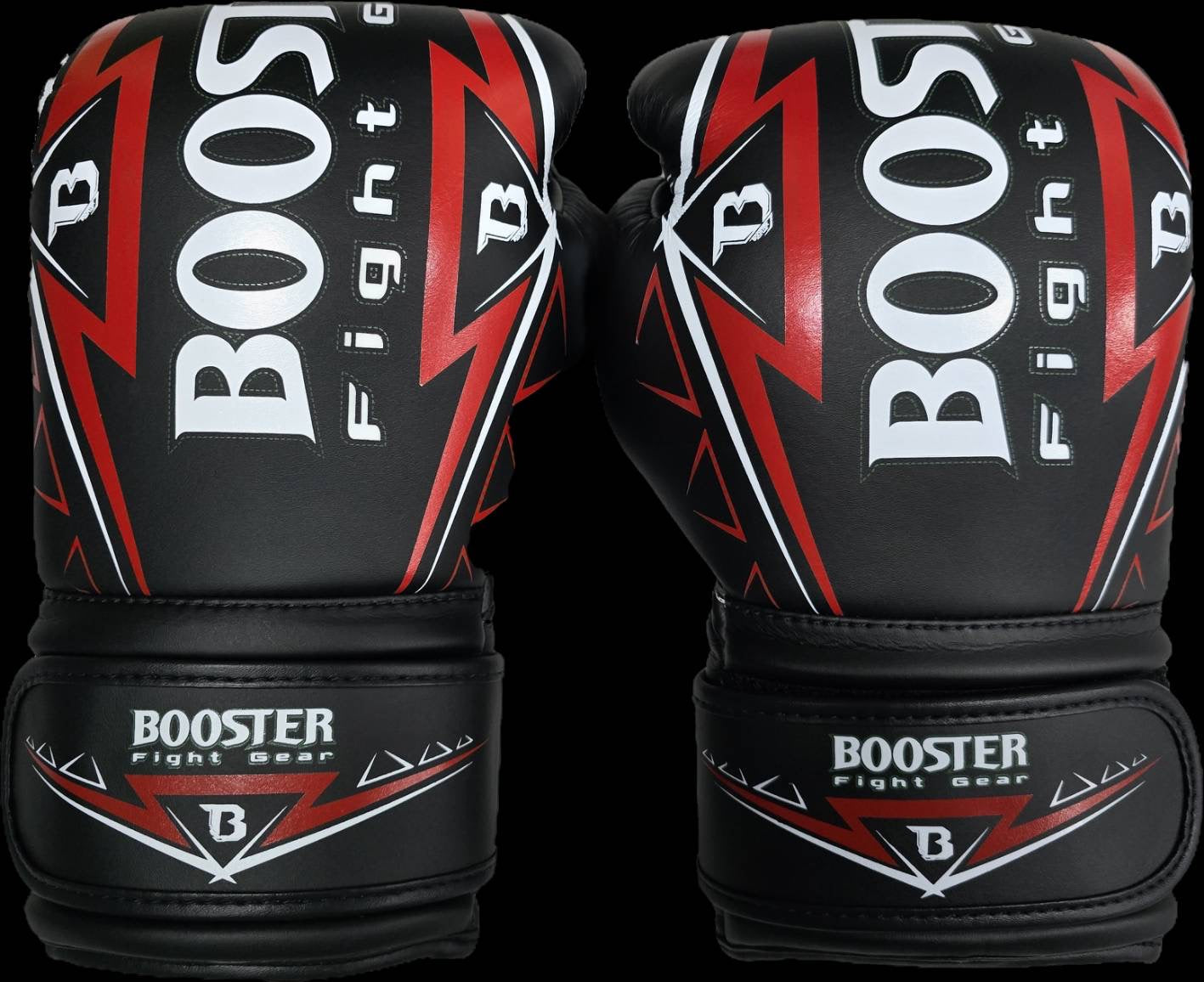 Booster Boxing Gloves WAR SERIES Black Red