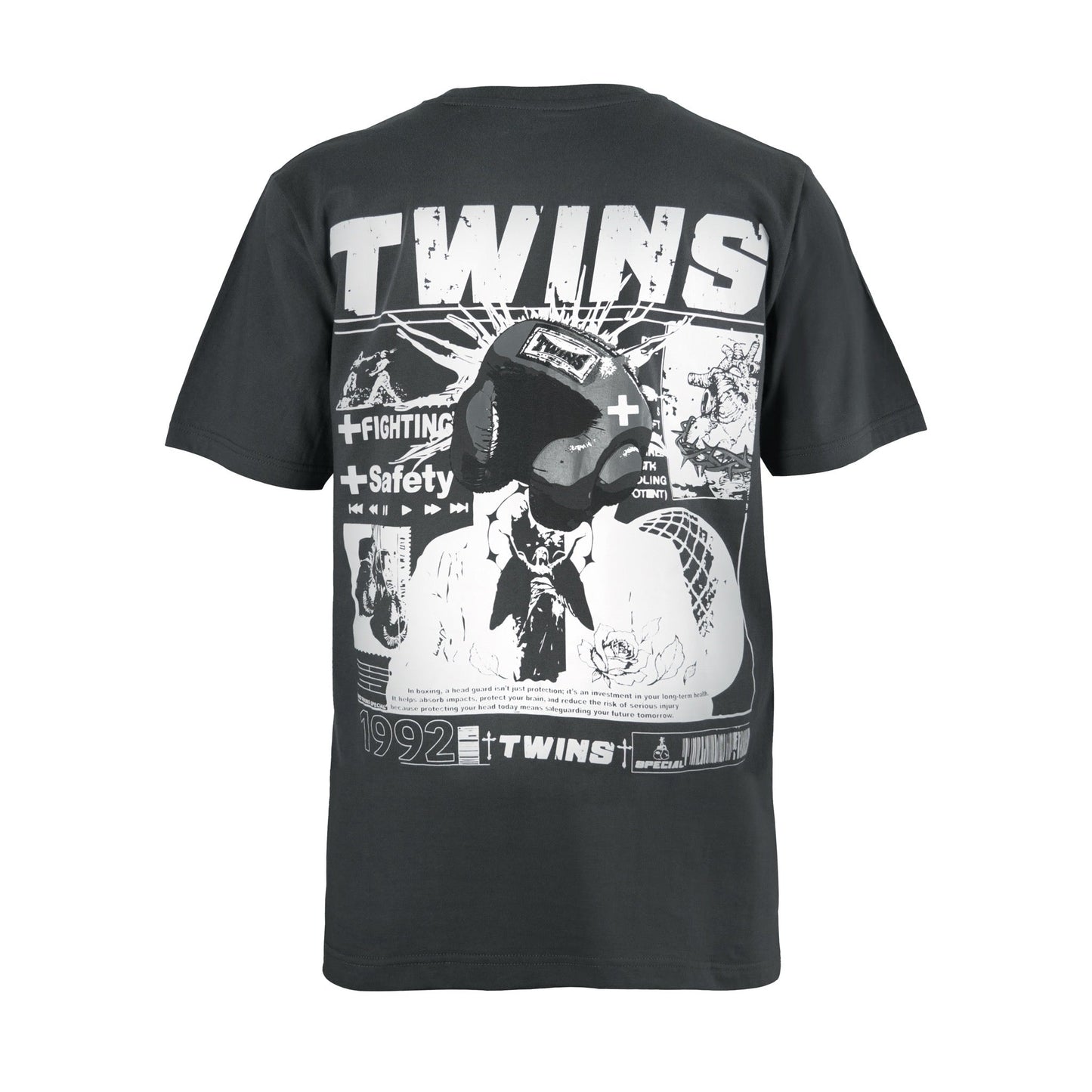 Twins Special T-shirt-07 Grey