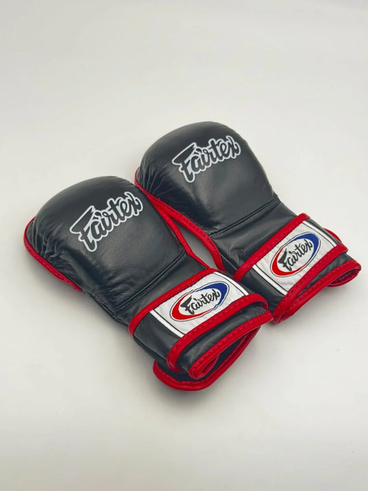 Fairtex Boxing Gloves MMA FGV15 Sparring Gloves - Double Wrist Wrap Closure