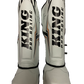 King Pro Boxing Shinguards Thor White