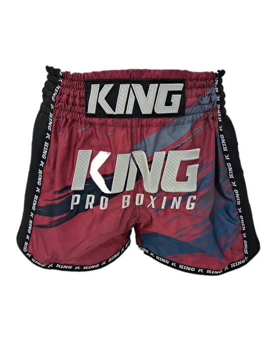 กางเกงชกมวย King Pro รุ่น New Wave สีแดง