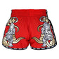 Tuff Muay Thai shorts Tuf-MRS301 Red