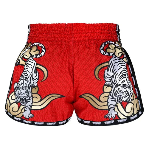 Tuff Muay Thai shorts Tuf-MRS301 Red