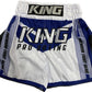 King Pro Boxing Shorts KPB Starr White Blue