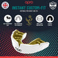 OPRO Mouth Guard Camo Blue Instant Custom Fit Adult Gen 5