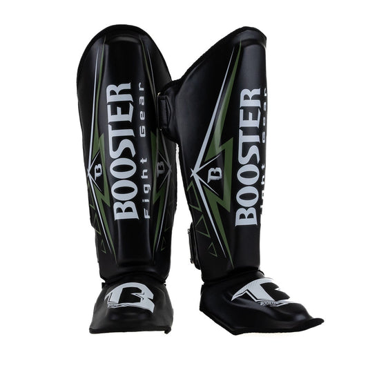 Booster Shin Guards WAR SERIES BK/MIL