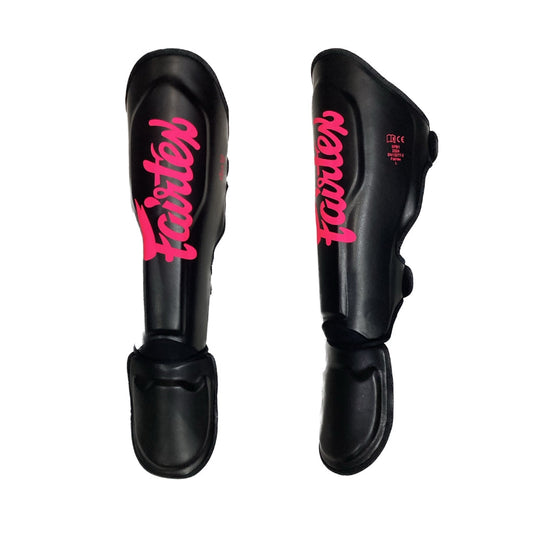 Booster X Fairtex  Muay Thai Shin Guards SPB1 Black Pink