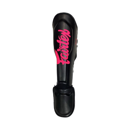 Booster X Fairtex Muay Thai Shin Guards SPB1 Black Pink