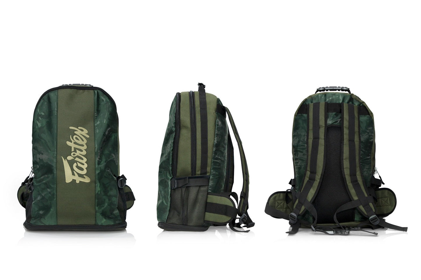 Fairtex Gym Bag / Backpack 4 Black Green Camo