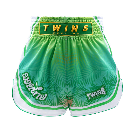 Twins Special Muay Thai Shorts TBS-ELEMENT Green