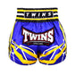 Twins Special Muay Thai Shorts TBS-Racing Blue Yellow