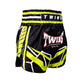 Twins Special Muay Thai Shorts TBS-Racing Black Green