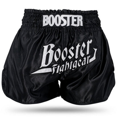 Booster Fight Gear Boxing Shorts TBT Thunder Black White