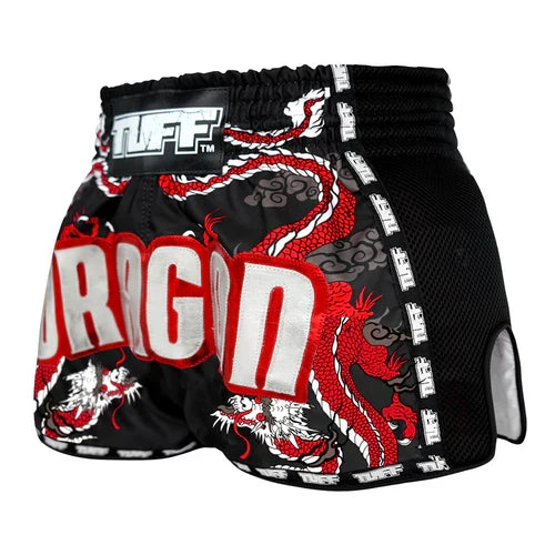 Tuff Muay Thai Shorts TUF-MRS205-BLK
