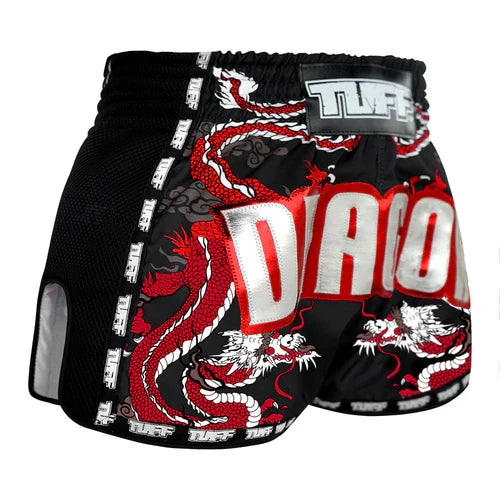 Tuff Muay Thai Shorts TUF-MRS205-BLK