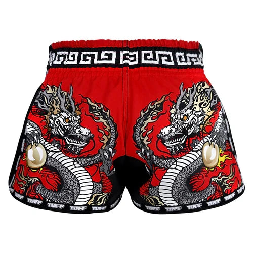 Tuff Muay Thai Shorts TUF-MRS205-Red