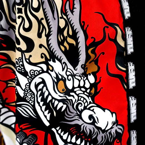 Tuff Muay Thai Shorts TUF-MRS205-Red