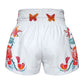 Tuff Muay Thai Shorts TUF-MS618 WHT