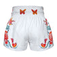 Tuff Muay Thai Shorts TUF-MS618 WHT