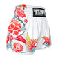 Tuff Muay Thai Shorts TUF-MS618 WHT