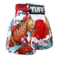 Tuff Muay Thai Shorts TUF-MS637 WHT