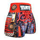 Tuff Muay Thai Shorts TUF-MS657-Red