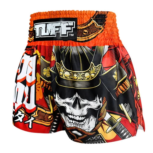 Tuff Muay Thai Shorts TUF-MS658-RED