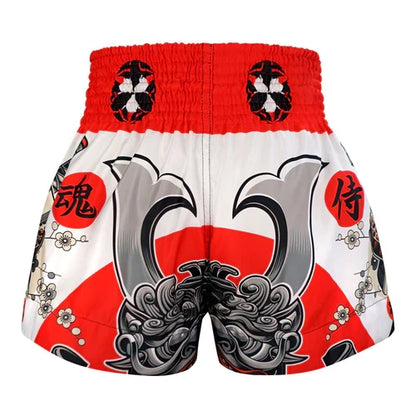 Tuff Muay Thai Shorts TUF-MS659-WHT