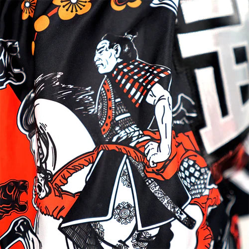 Tuff Muay Thai Shorts TUF-MS660-BLK