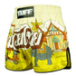 Tuff Muay Thai Shorts Amazing Thailand Yellow