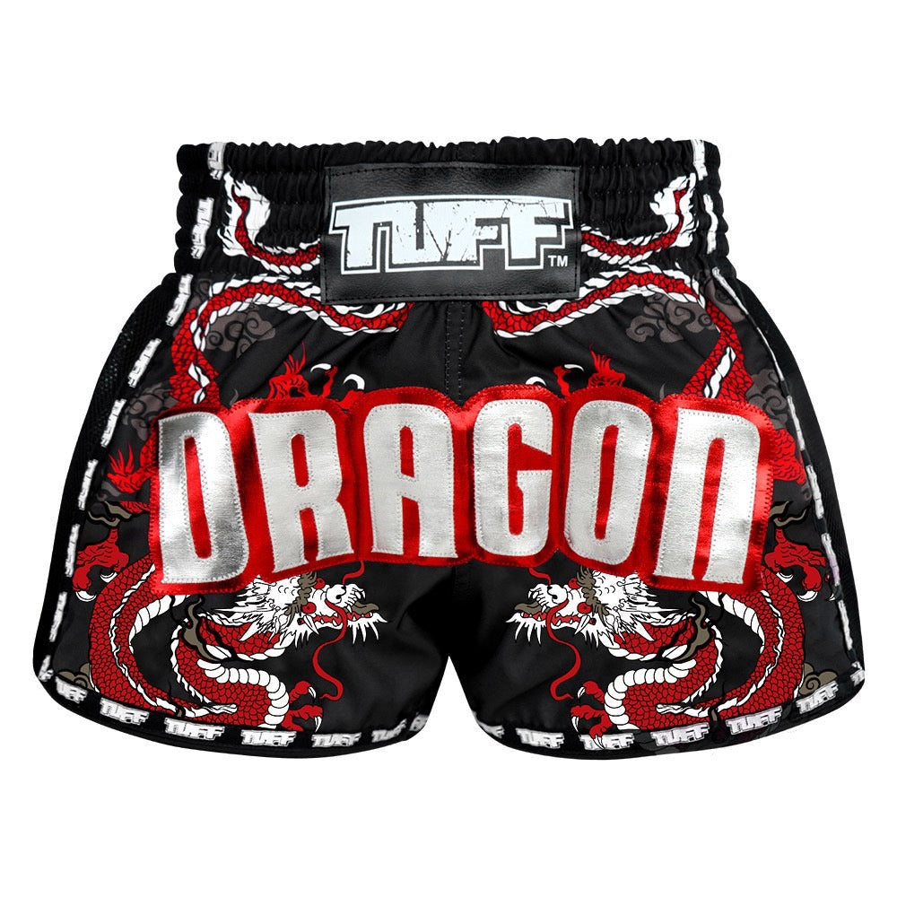 Tuff Muay Thai Shorts TUF-MRS205-BLK