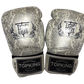 Top King Boxing Gloves "Super Snake" TKBGSS-02 White Silver No Air N