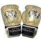 Top King Boxing Gloves "Super Snake"  TKBGSS-02 White Gold No Air N