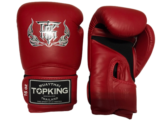 Top King Boxing Gloves "Super" TKBGSA Air Red N