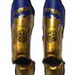 Top King Shinguards TKSGCT-CN01 Fook & Double Happiness Blue Gold